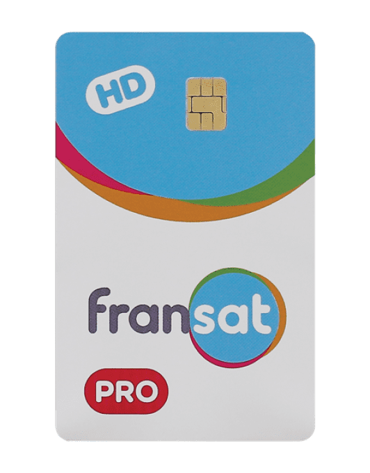 Carte Fransat Pro PC7  4 ans